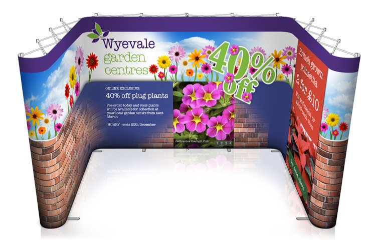 Pop Up Display System Printing Services for Event